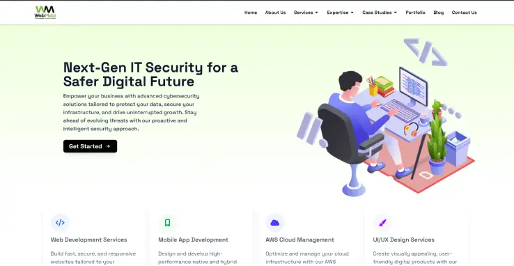 WebMobi - Technology Solution project preview