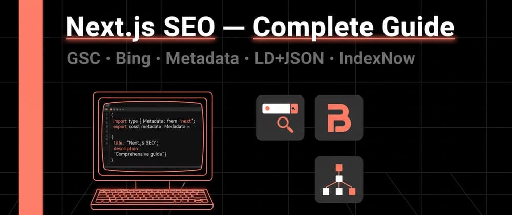 How to Make Your Next.js App Highly SEO Optimized: Metadata, LD+JSON, Google Search Console, Bing & More