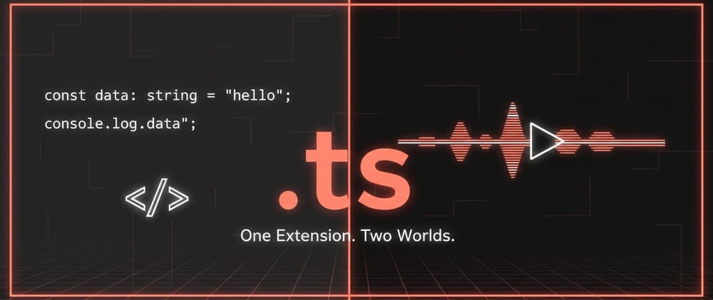 `.ts` Is Not Just TypeScript — The File Extension With a Double Life