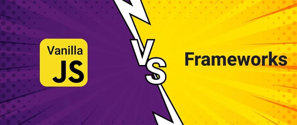 Vanilla Website vs Framework Website