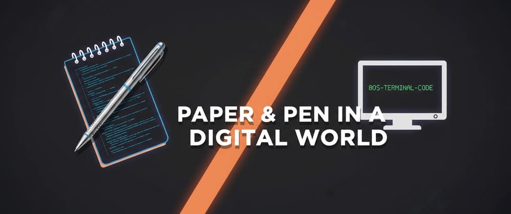 Why Paper and Pen Still Matter in a World Full of Tech ๐๏ธ