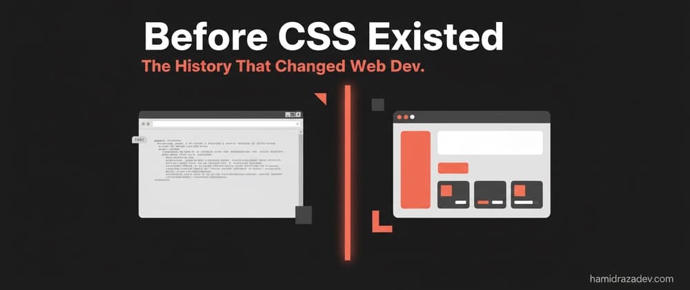 Before CSS Existed, the Web Was a Mess — Here's How CSS Changed Everything